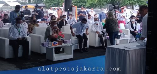 Meja VIP Kaca - Sofa Puff - Sofa - Meja R8